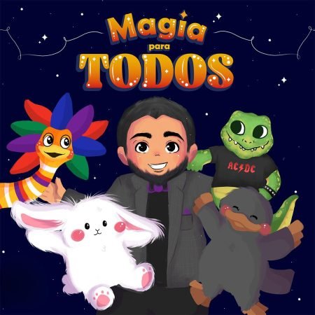 Magia para todos Banner promocional de eventos infantiles y para toda la familia del mago Eduardo Aviña en Guadalajara